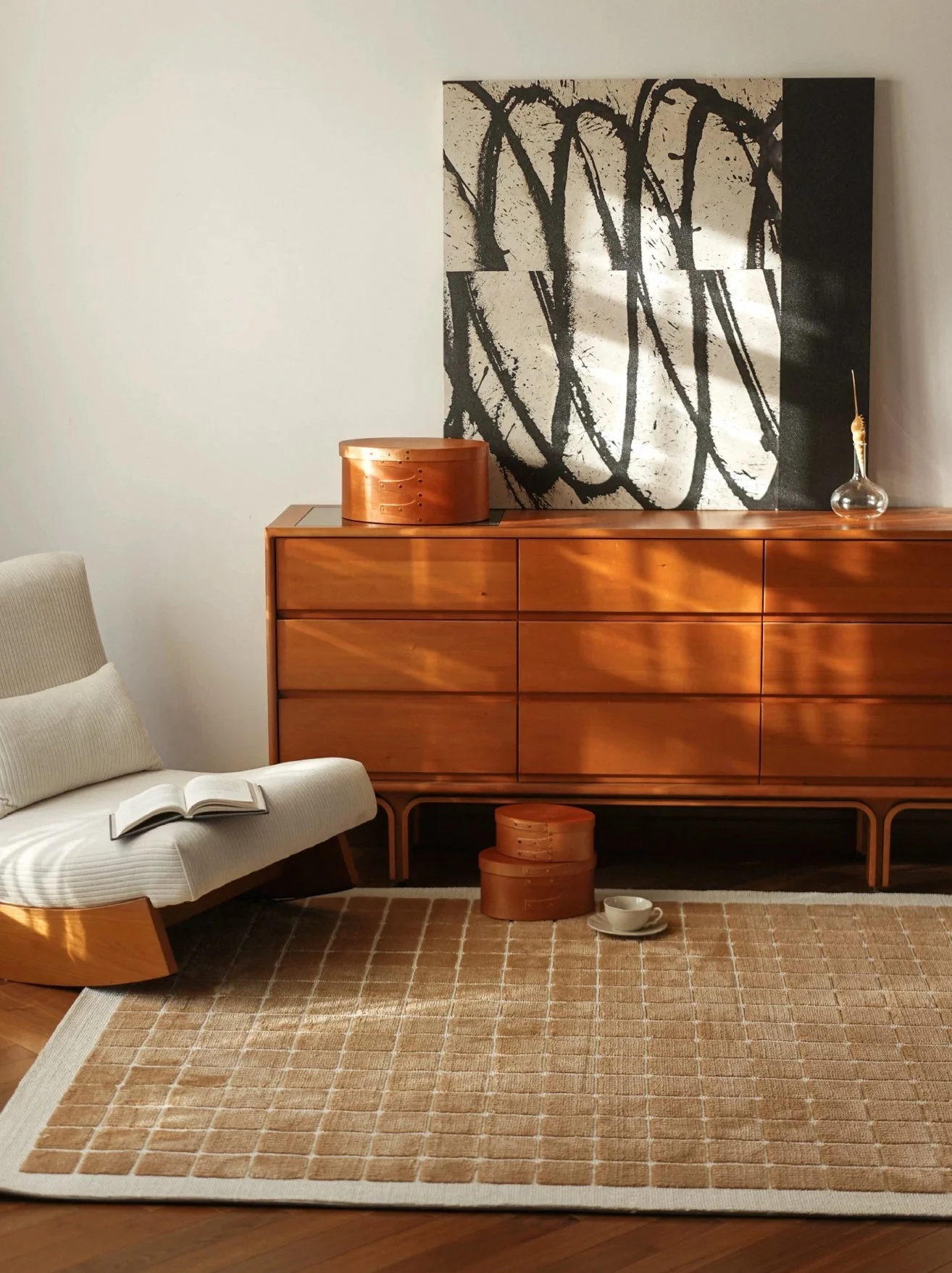 Caramel Cubes Rug - Image 3