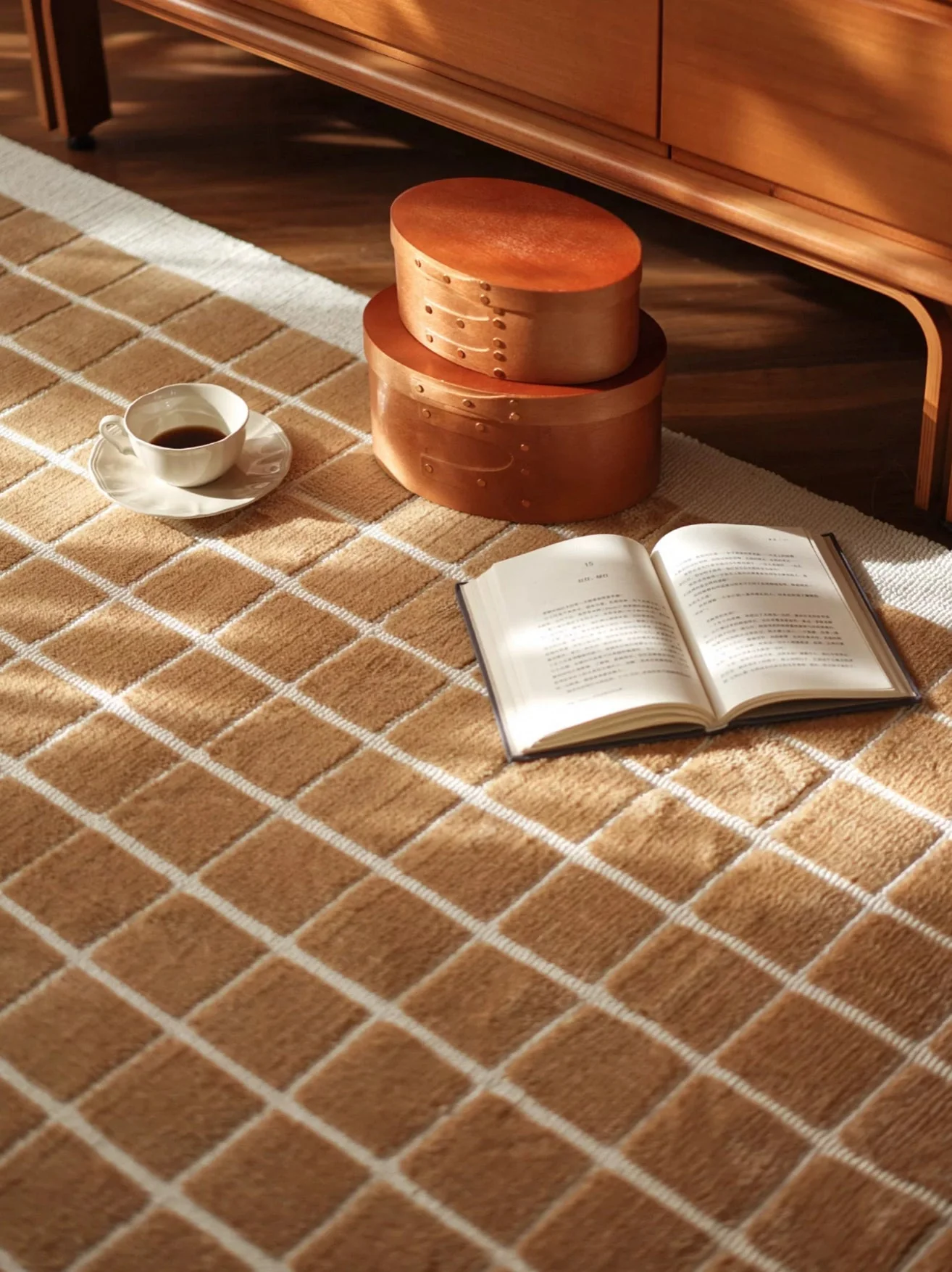 Caramel Cubes Rug - Image 5