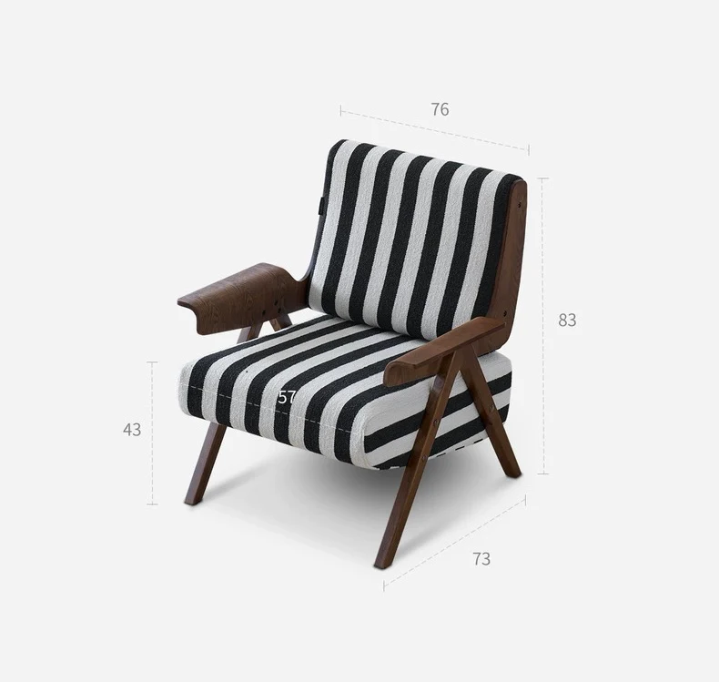 Rowena Chair - Zebra - Image 15